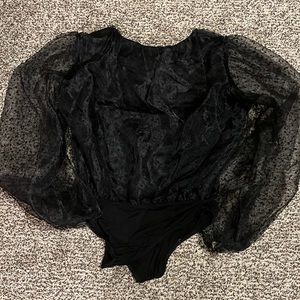 Brand new puffer body suit